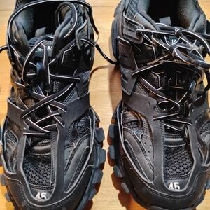 Balenciaga Black Training Shoes